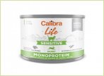 CALIBRA Life Cat Sensitive Rabbit Monoprotein консервы для кошек с кроликом 200 gr x 6 gb