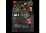 GRANDORF Fresh Duck Adult Medium Maxi Беззерновой сухой корм для взрослых собак средних и крупных пород с добавлением утки 3 kg